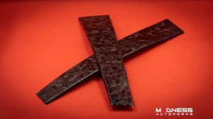 Alfa Romeo Stelvio Exterior Door Pillars - Carbon Fiber - Forged Carbon - 4pc Set Alfa Romeo Stelvio Exterior Door Pillars - Carbon Fiber - Forged Carbon - 4pc Set